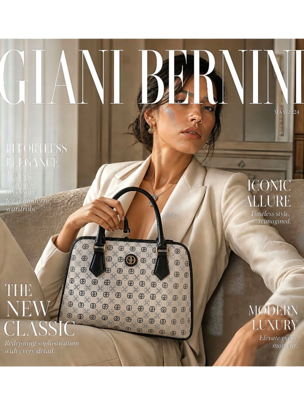 Giani Bernini Monogram Handbag